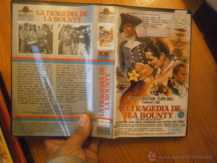 Cine: LA TRAGEDIA DE LA BOUNTY -VHS