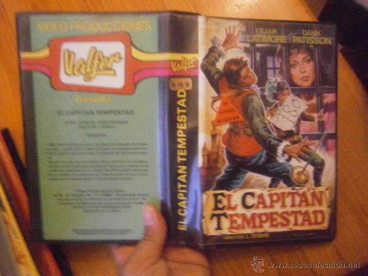 Cine: EL CAPITAN TEMPESTAD -VHS
