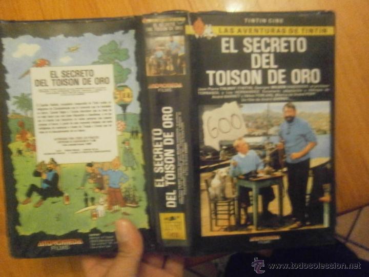 Cine: EL SECRETO DEL TOISON DE ORO -VHS