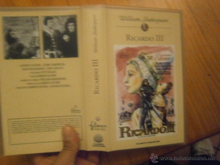 Cine: RICARDO III -VHS - Foto 1