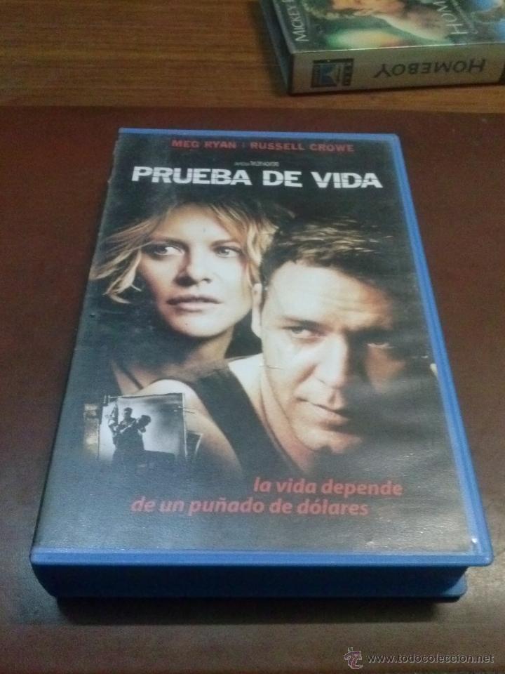 Cine: VHS Warner PRUEBA DE VIDA - Foto 2