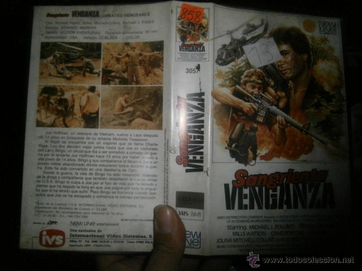 Cinema: SANGRIENTA VENGANZA -VHS