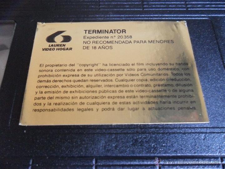 Cine: TERMINATOR . JAMES CAMERON - Foto 4
