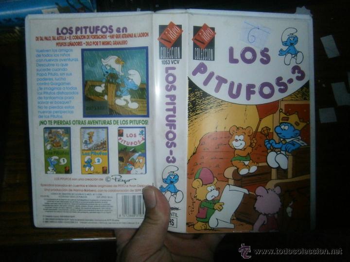 Cine: LOS PITUFOS -3 -VHS - Foto 1