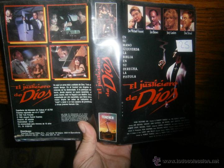 Cin&eacute;ma: EL JUSTECIERO DE DIOS -VHS