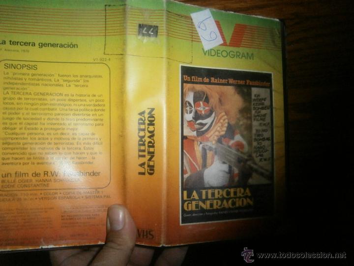 Cin&eacute;ma: LATERCERA GENERACIO0N -VHS