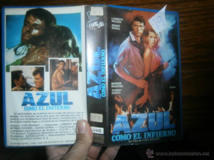 Cin&eacute;ma: AZUL COMO EL INFIERNO -VHS