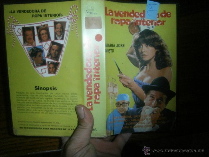 Cin&eacute;ma: LA VENDEDORA DE ROPA INTERIOR -VHS