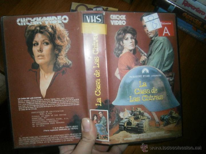 Cine: LA CASA DE LAS CHIVAS -VHS - Foto 1