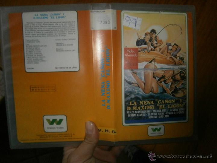 Cinema: LA NENA CA&Ntilde;ON Y D. MAXIMO EL LIGON -VHS