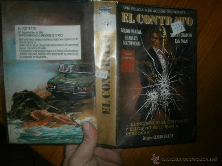 Cine: EL CONTRATO -VHS - Foto 1