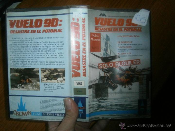 Cinema: VUELO 9D: DESASTRE EN EL POTOMAC-VHS