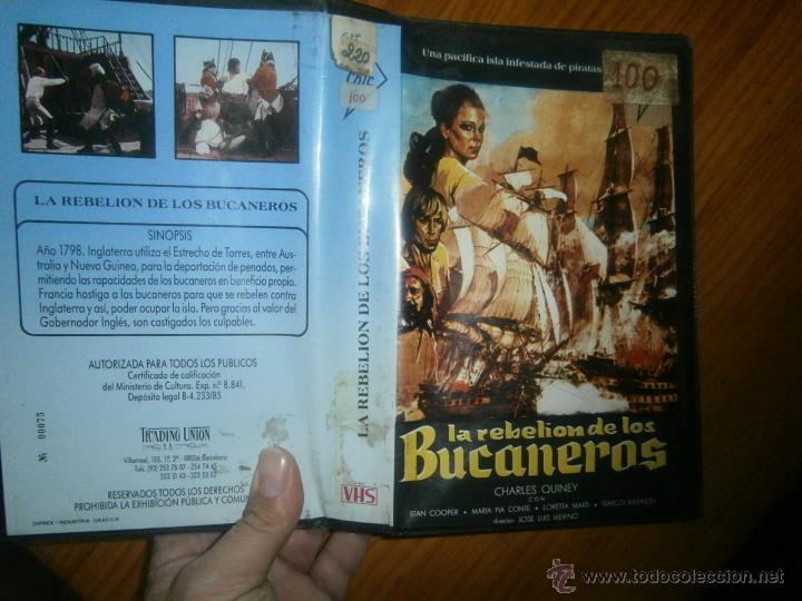 Cinema: LA REVELION DE LOS BUCANEROS -VHS