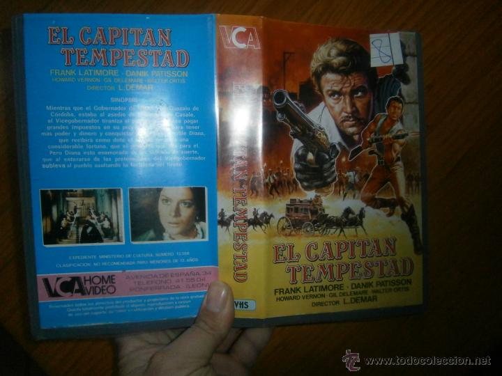 EL CAPITAN TEMPESTAD -VHS