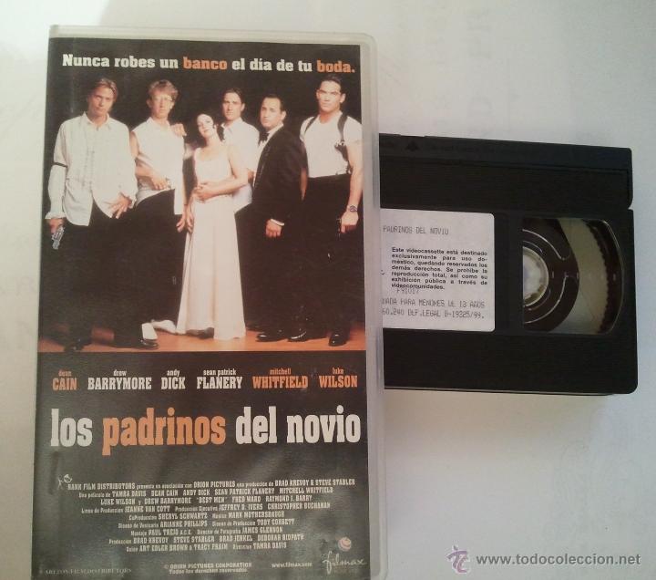 Cine: CINTA VHS ORIGINAL LOS PADRINOS DEL NOVIO G&Eacute;NERO ACCI&Oacute;N A&Ntilde;O 1997