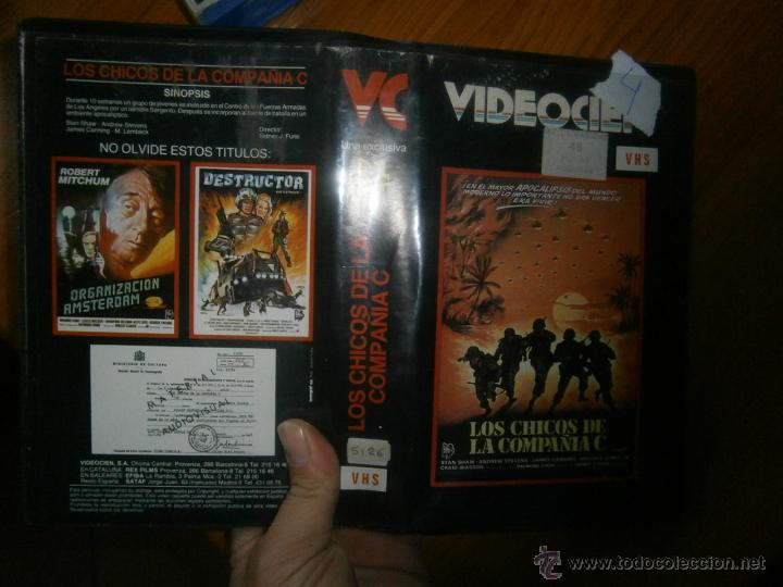 Cinema: LOS CHICOS DE LA COMPA&Ntilde;IA C -VHS