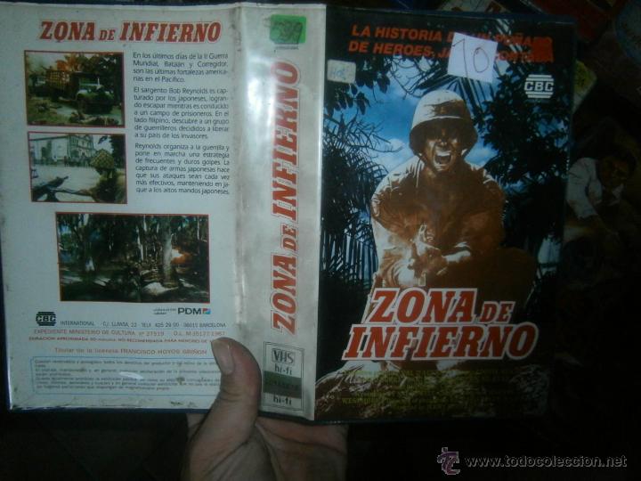 Cinema: ZONA DE INFIERNO -VHS