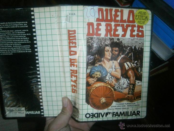 Cine: DUELO DE REYES -VHS - Foto 1