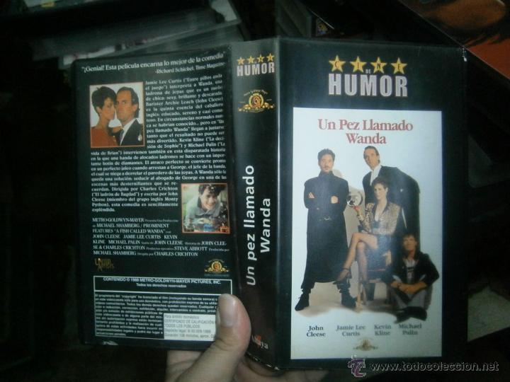 Cinema: UN PEZ LLAMADO WANDA-VHS--COMPRA-- MINIMA --EUROS.