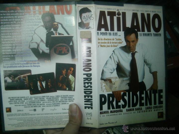 Cinema: ATILANO PRESIDENTE -VHS(COMPRA ---MINIMA--10&euro;-EUROS.)