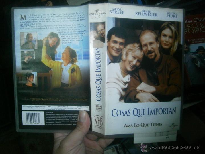 Cinema: COSASQUE INPORTAN -VHS (COMPRA ---MINIMA--10&euro;--EUROS.)