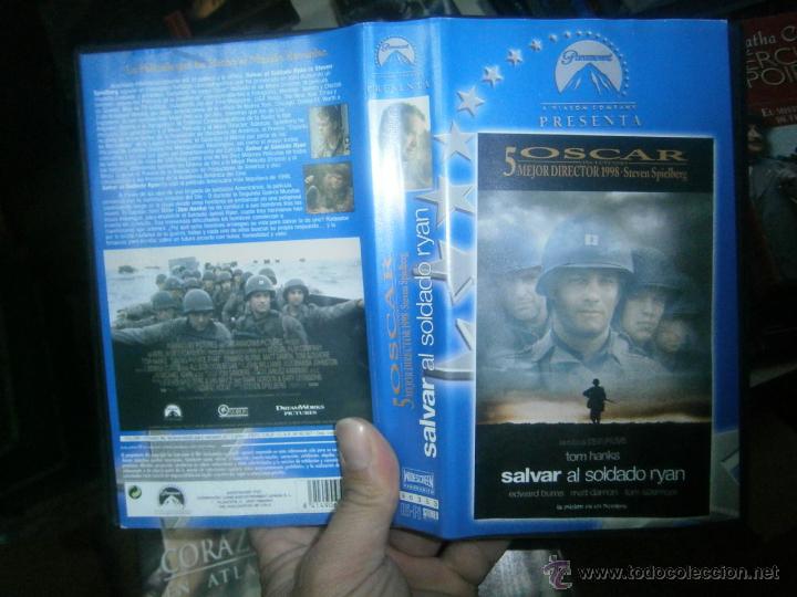 Kino: SALVAR AL SOLDADO RYAN -VHS(COMPRA ---MINIMA--10&euro;EUROS.)