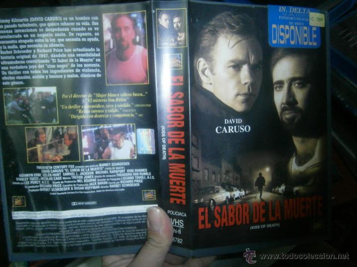 Cinema: EL SABOR DE LA MUERTE -VHS (COMPRA ---MINIMA--10&euro;--EUROS.)