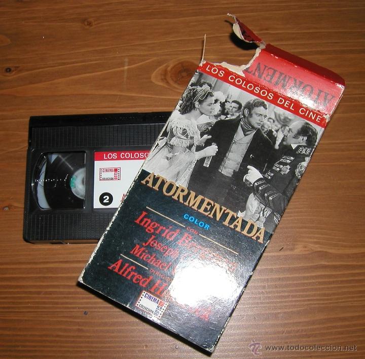 Cine: CINTA VHS ORIGINAL ATORMENTADA DE ALFRED HITCHCOCK CON INGRID BERGMAN