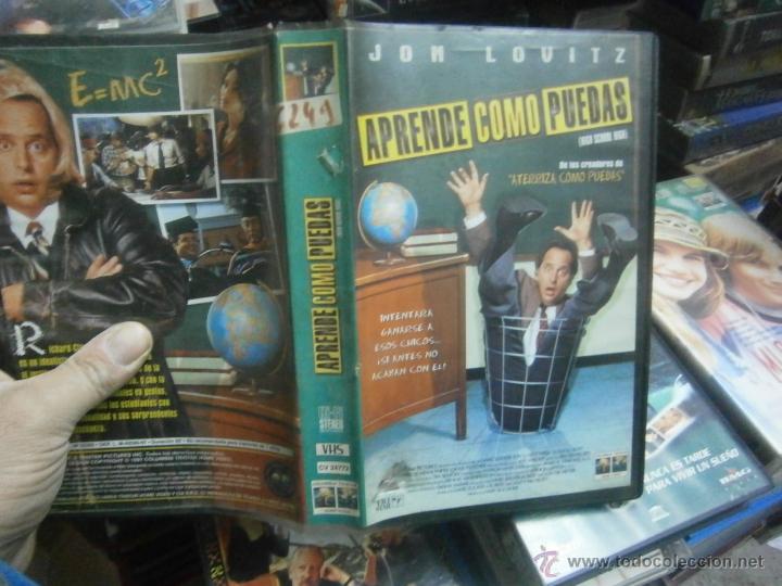 Cine: APRENDE COMO PUEDAS -VHS-(-COMPRA-- MINIMA-- 10 --EUROS.)