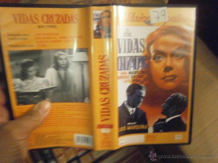 Cine: VIDAS CRUZADAS -VHS - Foto 1
