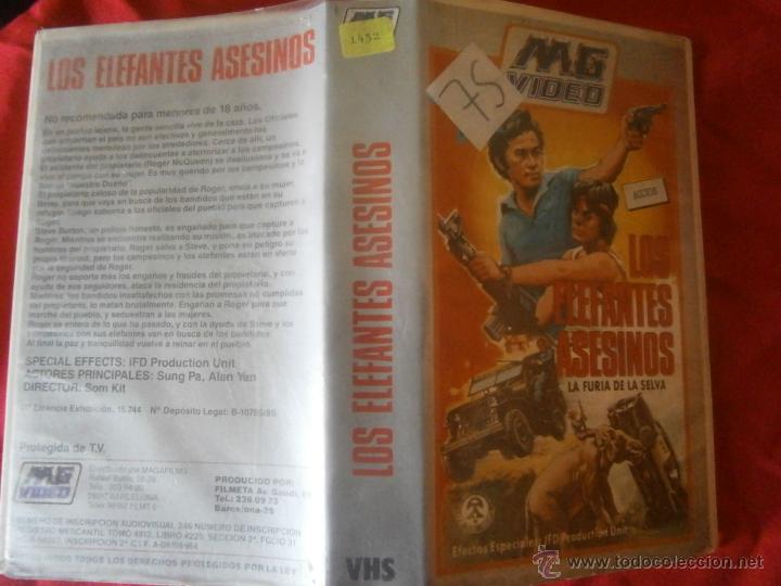 Kino: LOS ELEFANTES ASESINOS -VHS