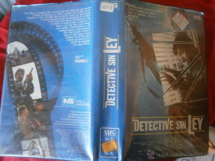 Kino: DETECTIVE SIN LEY -VHS caja grande