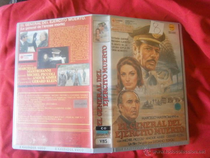 Cine: EL GENERAL DEL EJERCITO MUERTO -VHS - Foto 1