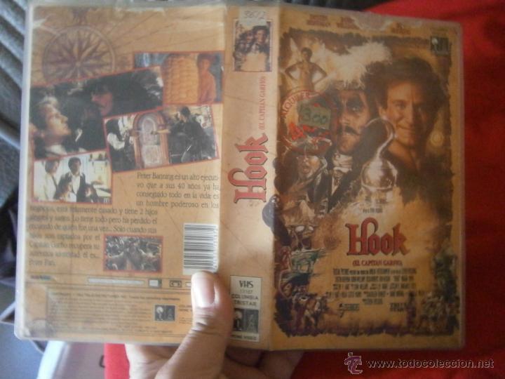 Cinema: HOOR EL CAPITAN GARFIO -VHS-(COMPRA --MINIMA--10&euro;--EUROS.)