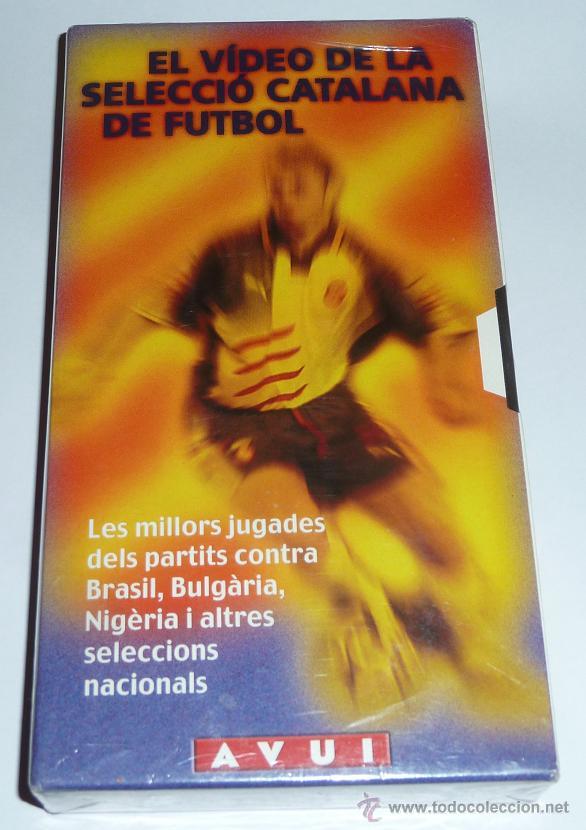 Cine: PRECINTADO El video de la seleccio catalana de futbol Seleccion catalu&ntilde;a cinta video vhs catalunya