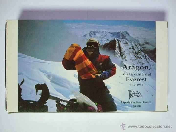 Cine: ARAG&Oacute;N EN LA CIMA DEL EVEREST EXPEDICI&Oacute;N PE&Ntilde;A GUARA 1991 VHS ALPINISMO MONTA&Ntilde;ISMO HUESCA DOCUMENTAL
