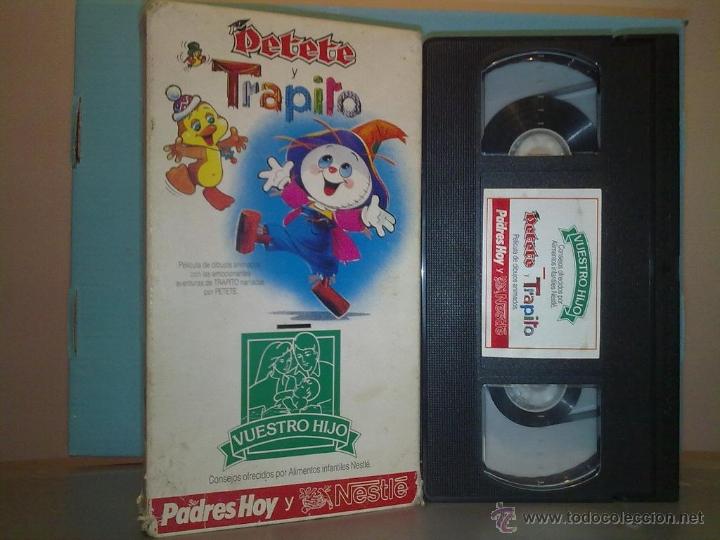 Cine: VHS PETETE Y TRAPITO PROMOCIONAL