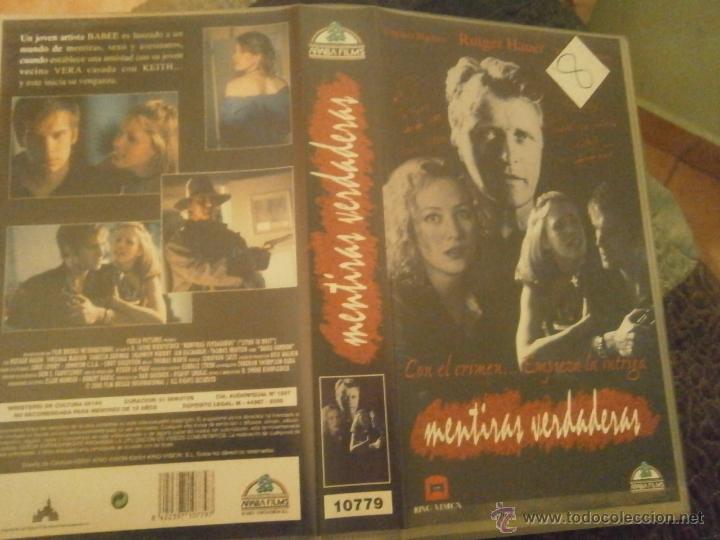 Cine: MENTIRAS VERDADERAS -VHS - Foto 1