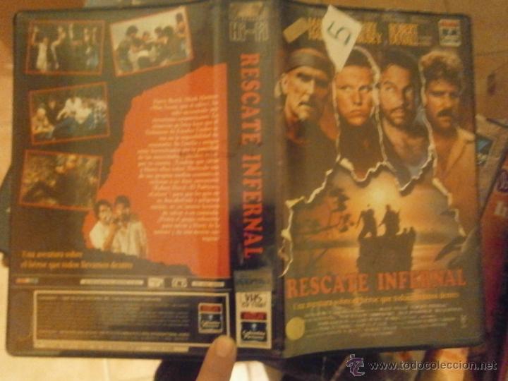 RESCATE INFERNAL -VHS
