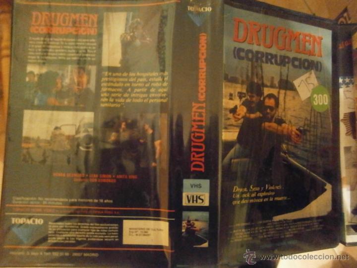 Cinema: DRUGMEN (CORRUPCION)-VHS