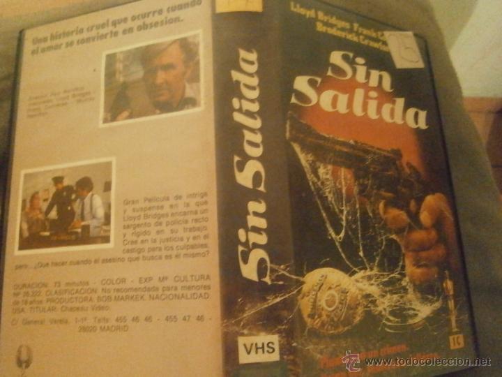 Cine: SIN SALIDA -VHS - Foto 1