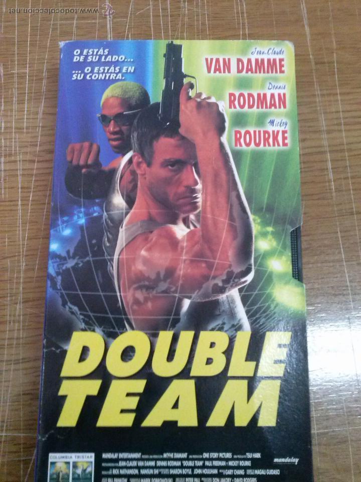Cine: DOUBLE TEAM-VHS - Foto 1