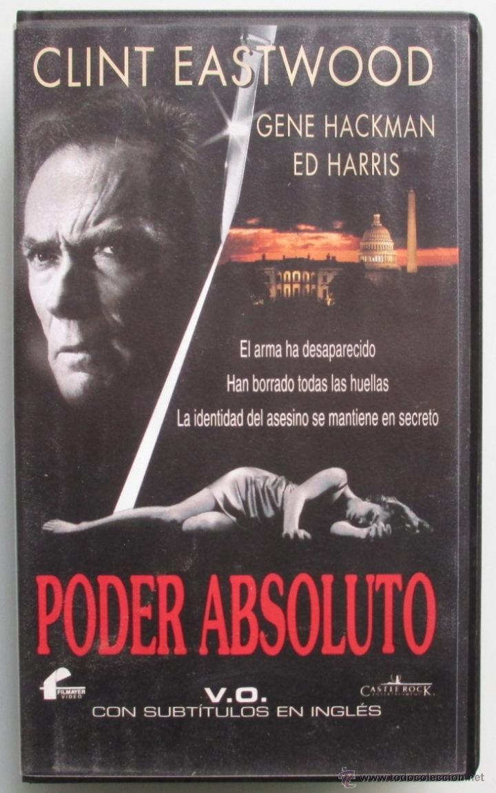 Cine: PODER ABSOLUTO - CLINT EASTWOOD - 1985 - VHS - Foto 1
