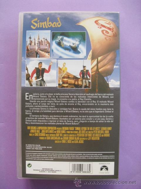 Cine: SIMBAD. EVAN RICKS,2000. VHS. - Foto 2