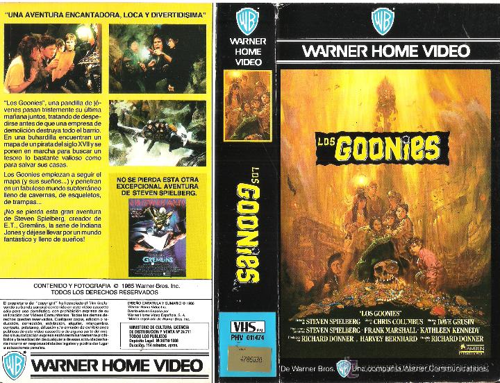 Vhs los goonies - steven spielberg - richard do - Sold at Auction ...