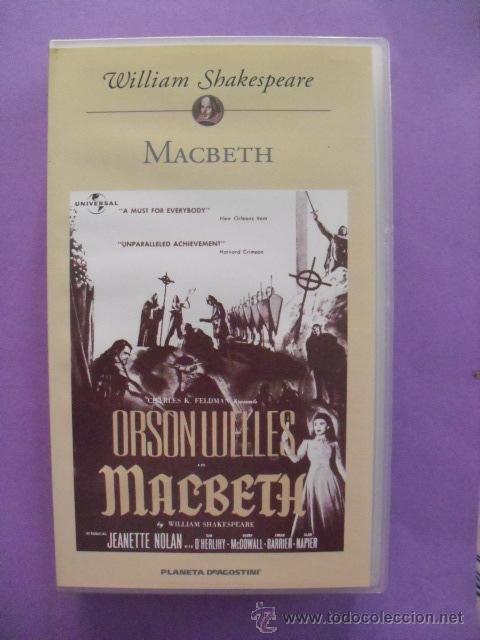 Cine: MACBETH. ORSON WELLES, 1948. VHS. - Foto 1