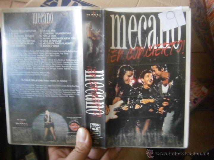 Cine: MECANO EN CONCIERTO -VHS