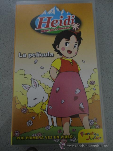 Cine: heidi - heidi en la monta&ntilde;a la pelicula vhs