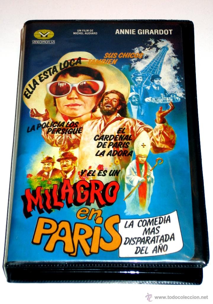 Cinema: Milagro En Paris (1972) - Michel Audiard Annie Girardot Bernard Blier Maurice Biraud VHS MUY RARA