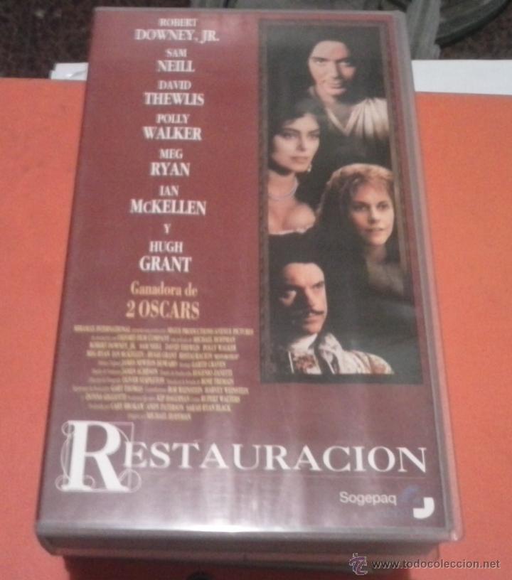 Cine: RESTAURACION 1995 VHS - Foto 1